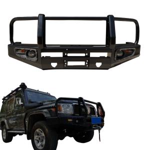 Delivery 7-15 Days Black Powder Coated Front Bumper for Landace LC79 4x4 Car