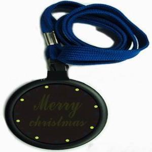 customized light up el logo// el sticker/ el badge