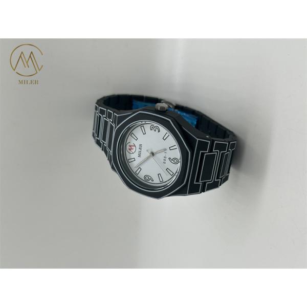 Modern Style Stainless Steel Strap Quartz Wrist Watch