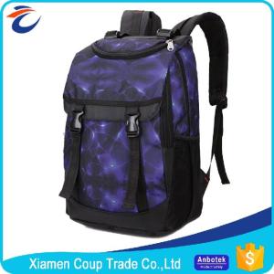 College Student Shoulder Bag / Polyester School Bags Humanized Internal
