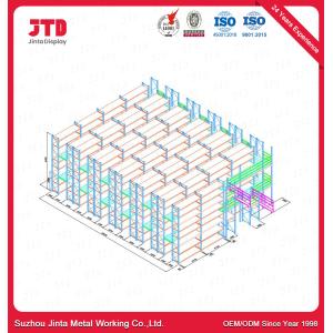 1.5 Tons 6000mm Warehouse Metal Racks OEM 5 Layer Metal Shelves
