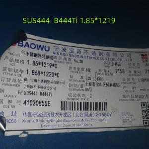 0.8mm Stainless Steel Sheet SS444 Grade SUS444 ASTM444 21