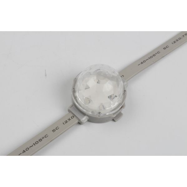 40mm DMX512 DC24V Programmable LED Pixel Light for Outdoor Waterproof Applications