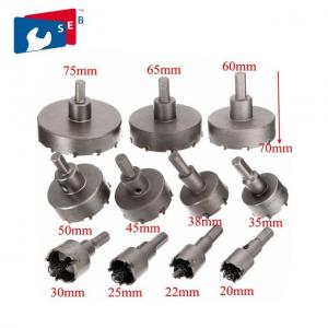 China 14 - 150 Mm Cemented Carbide TCT Hole Saw Apply To Steel Aluminum Iron on sale