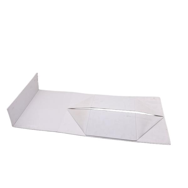 White Rigid Folding Gift Paper Box Packaging For Clothes And Shoes