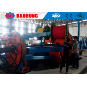 PLC Cable Laying Machine 1800mm Bobbins Cable Making Equipment