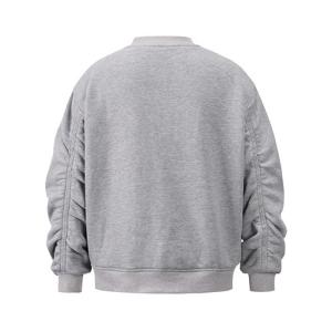 Customized Wholesale Men'S Athletic Sweats Full Zip Sweatshirt Coat