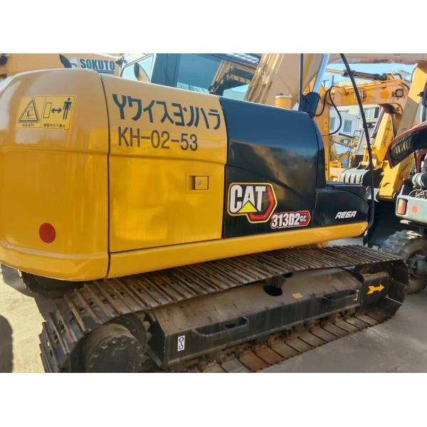 Caterpillar 313D 313D2GC 13ton Used Crawler Excavator with 0.53M³ Bucket Capacity