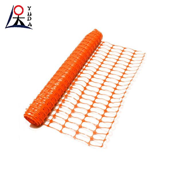 HDPE orange portable temporary plastic safety fence warning plastic mesh