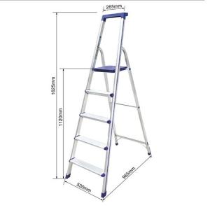 Household Folding Ladder, Herringbone Ladder, Aluminum Alloy Ladder Tool Ladder