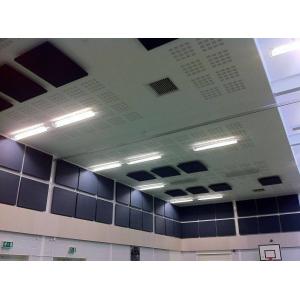 Fabric Wrapped Acoustic Panels Sound Absorbing Wall Fiberglass Board