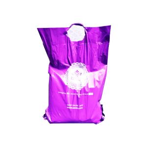 Lightweight 5mil Flexible Mailing Envelopes Die Cut Handle Bags