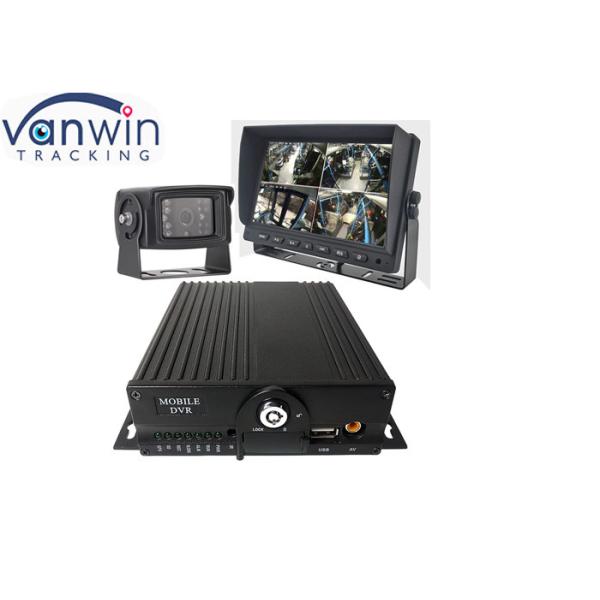 Buy 4G GPS WIFI CMSV6 Dual SD Card 4 Channel Mobile DVR at wholesale prices