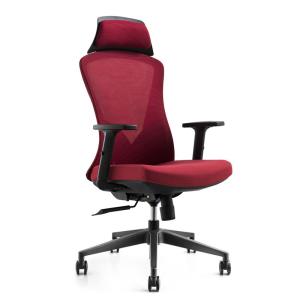 Mesh Swivel 1120-1200mm Office Chair Long Back With Casters