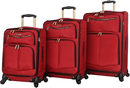 Buy 600D 3 Piece Lightweight Trolley Luggage 170T Polyester Inner Lining at wholesale prices