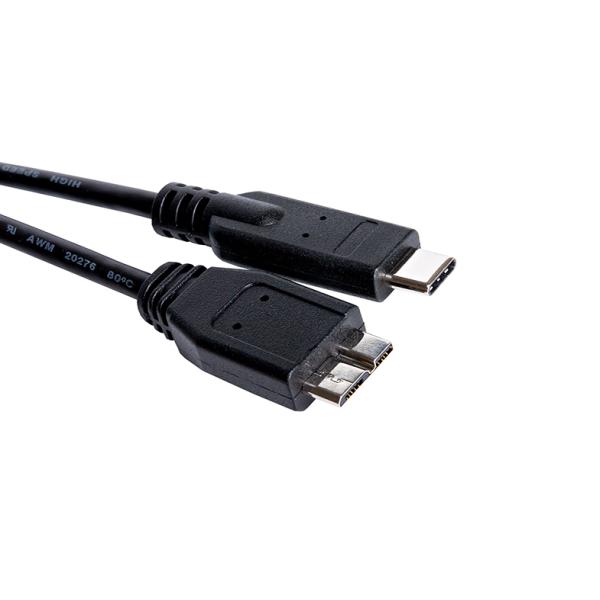 Length 2m RJ45 Extension Cable USB Type C Cable Male To Male