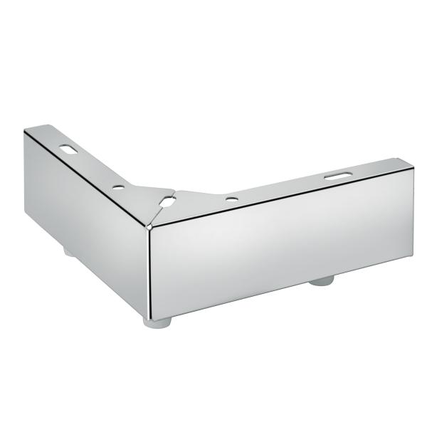 55mm high contemporary corner furniture legs hot sale metal sofa legs SL-111