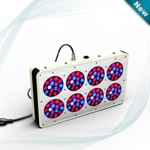 Quality DHL 260w Apollo 8 LED Grow lamp Panel light plant lighting, Ratio: Red:Blue:Orange=10:3:2, for sale