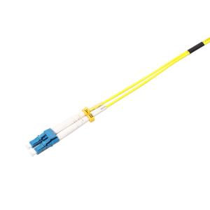 LC UPC to LC UPC Single Mode Duplex Fiber Optic Patch Cord