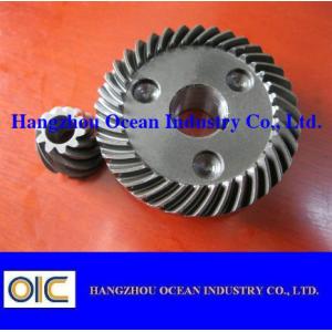 Steel Helical Bevel Gear Pinion