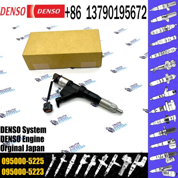 Common Rail Injector 095000-5225 For Hino Fiat Trucks Diesel Fuel Injectors