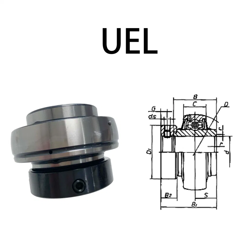 Pillow Block Bearing Bearing and Bearing Housing Ucf Bearings Ex311-32 G2 50.8X120X73/55.6mm Flanged Ball Bearing Insert Bearing