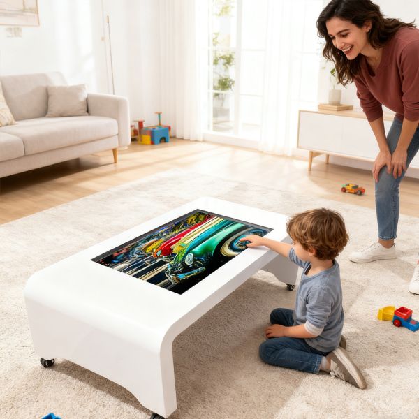 Kindergarten Interactive Touch Tables 32inch with Polikids Tilting Lifting