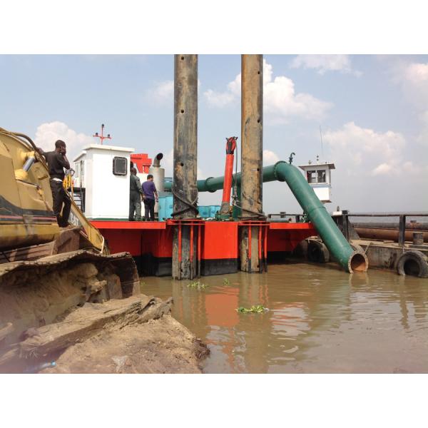 15m Dredging Depth Anchoring Boom 700mm Cutter SuctioSand Dredger 1.5m Cutter Head