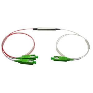 Quality FWDM T1550 R1310&amp;1490 Optical Filter With SC APC Connector 0.9mm G657A Fiber for sale