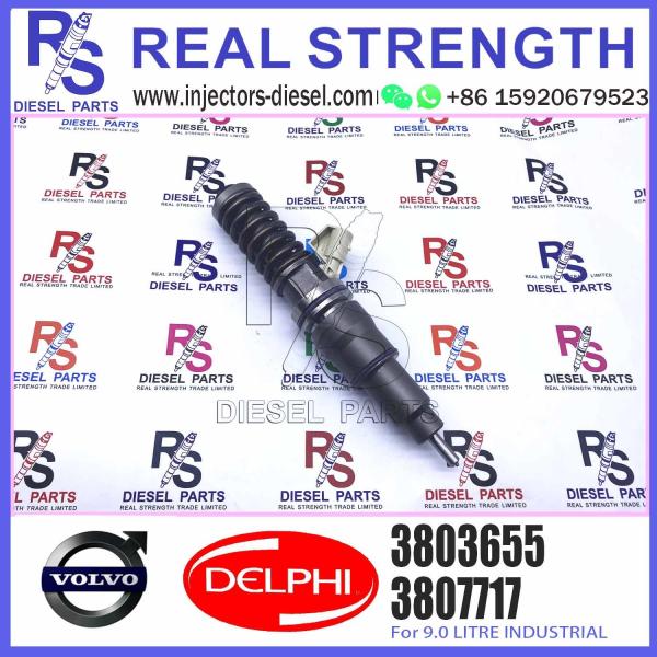 3801440 HRE398 21586296 3803655 03587147 BEBE4C06001 BEBE4C16001 Original Diesel Fuel Injector for V-O-L-V Penta D9 Engine