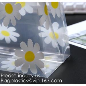 Multiple Patterns Floral Plastic Bags Boutique Gift Bag Clothing Packaging Soft