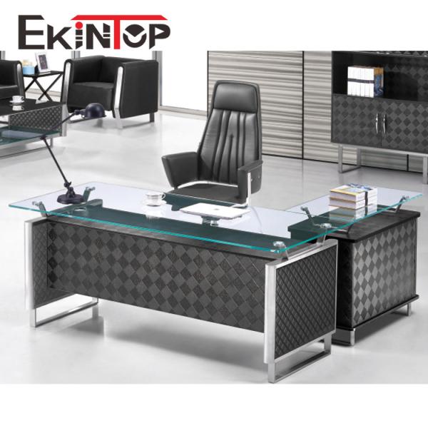 Buy Office Executive Glass Desk Convertible Modern Style Multifunctional ODM at wholesale prices