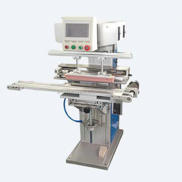 Levelling Instrument Pad Printing Machine Double cylinder driven Electric Pad