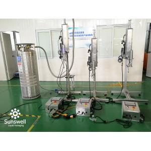 LN2 Bottled Water 1000ms Liquid Nitrogen Dosing Machine