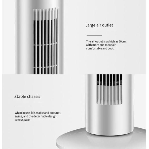 Electric Tower Pedestal Fans without Vane Blades with Touch Sensitive Technology