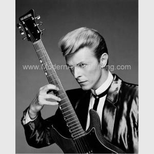 Hand Painted Custom Oil Painting Portraits Black And White Music People Art