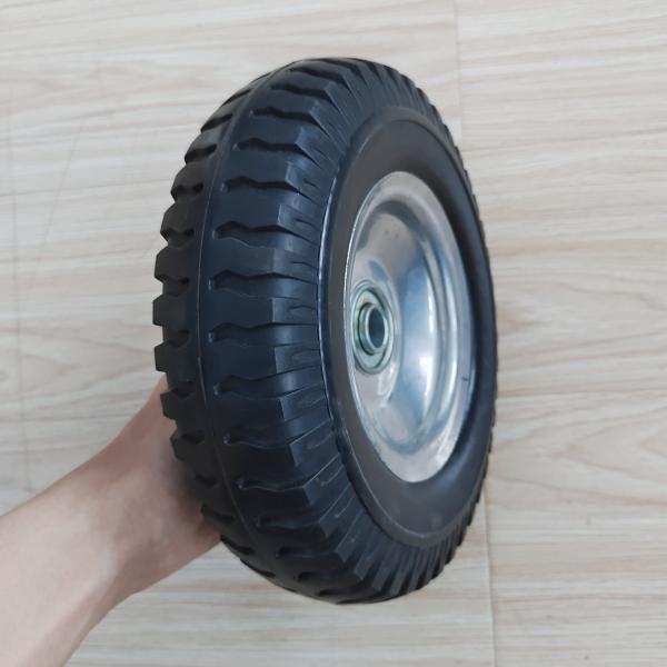 8 Inch 2.50-4 Custom Rim Color Pneumatic Rubber Tire Wheel For Trolley Wheel Barrow