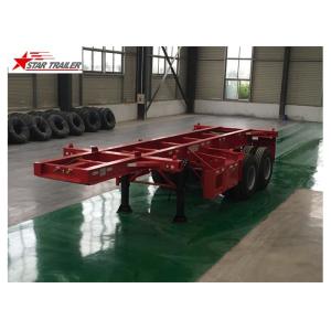 2 Axles Tipper Hydraulic Flatbed Trailer