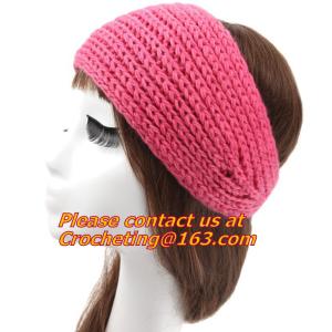Best Winter Adult Children Warm Crochet Headbands Knitted Headbands Headwraps