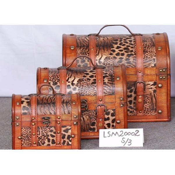 Buy Wooden Suitcases  Plywood + Pu   Yellow   S/3   58x39.5x63/4 at wholesale prices