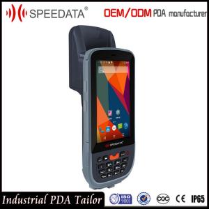 IP65 Laser Handheld RFID Reader , Portable Data Terminal Barcode Scanner Android