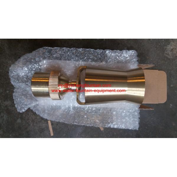 Brass Material Adjustable Cascade Water Fountain Nozzles Of Great Foam DN15 - DN80