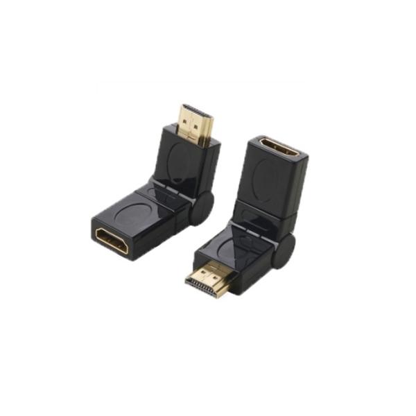Buy QS AD004， HDMI male to HDMI Female swivel adapter at wholesale prices