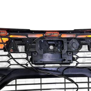 Quality HILUX 2024 GR Revo Grille Matte Black Original Model for sale