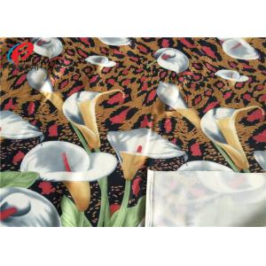 Top Soft Thick Polyester Digital Print Spandex Swimsuit Clothing Fabric