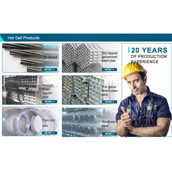 GI Large Steel Box Galvanized Rectangular Tubing