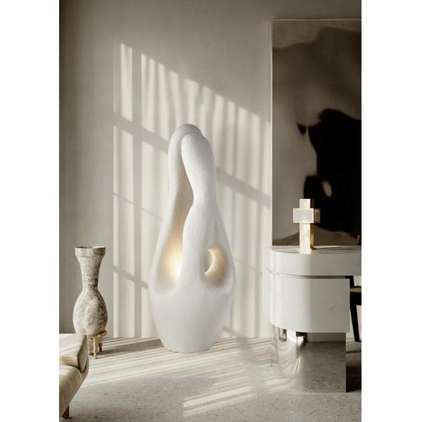 White Irregular Floor Lamp