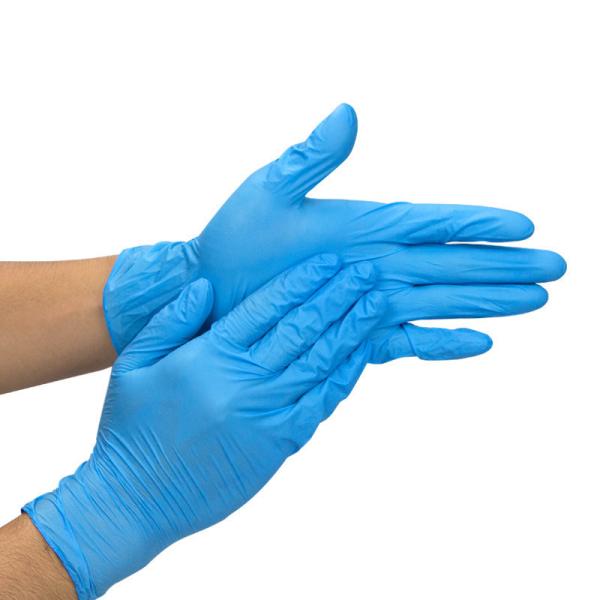 Buy Malaysia Natural Rubber Powder Free Disposable Examination Surgical nitrile Gloves at wholesale prices