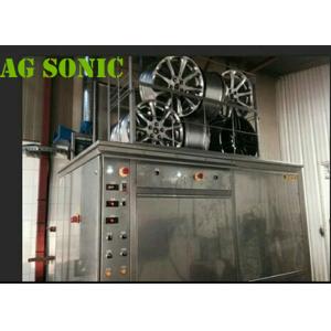 Quality Aircraft Components Ultrasonic Engine Cleaner 360L Tank With Electric Lifting Tyre for sale