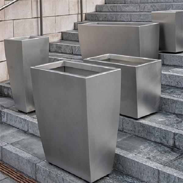 Creativity arc-shaped flower planters metal flower pot for sale